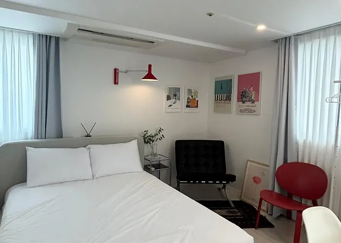 アパート 풀하우스 한강 505 연남 홍대 루프탑 Full House River 505 Yeonnam Hongdae Rooftop